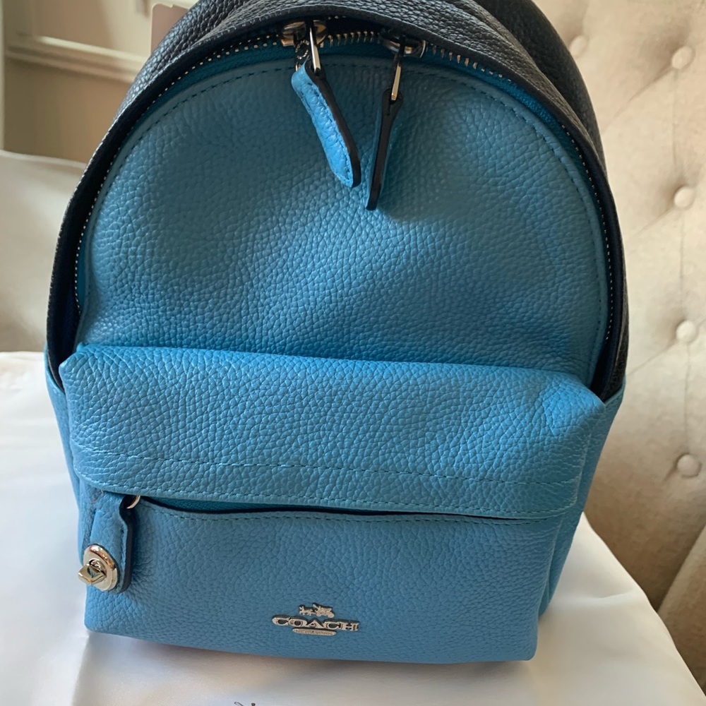 NWT Coach mini backpack